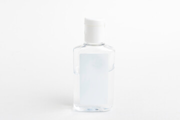 Pocket-Size Transparent Hand Sanitizer Dispenser Plastic Bottle