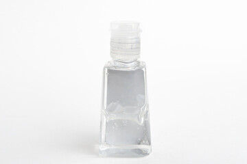 Pocket-Size Transparent Hand Sanitizer Dispenser Plastic Bottle