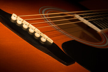 Fototapeta premium Acoustic guitar