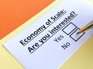 Questionnaire about industry
