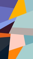 Abstract Colorful Geometrical Artwork,Abstract Graphical Art Background Texture,Modern Conceptual Art,Synthwave Aesthetic Poster Print,3D Rendering