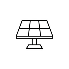 solar energy icon vector