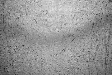 umbrella fabric with raindrops