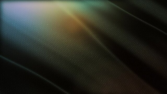 4k seamless Wave Black satin fabric Background.Silk cloth fluttering in the wind.tenderness and airiness.3D digital animation of a waving cloth.