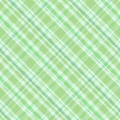 Style pattern plaid seamless irish watercolor green