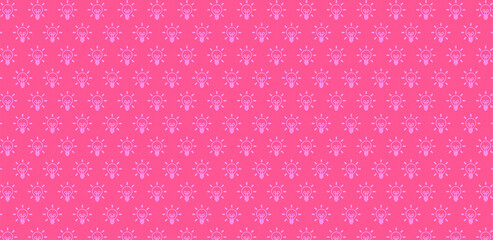 sfondo, pattern, lampadine, 