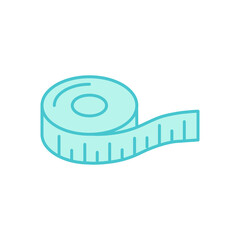 Icon measurement design template vector