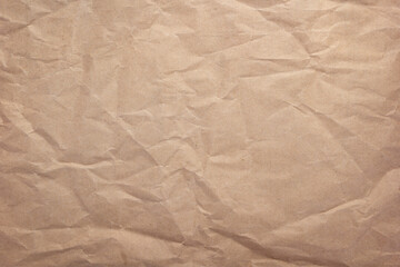 wrinkled or crumpled paper as background