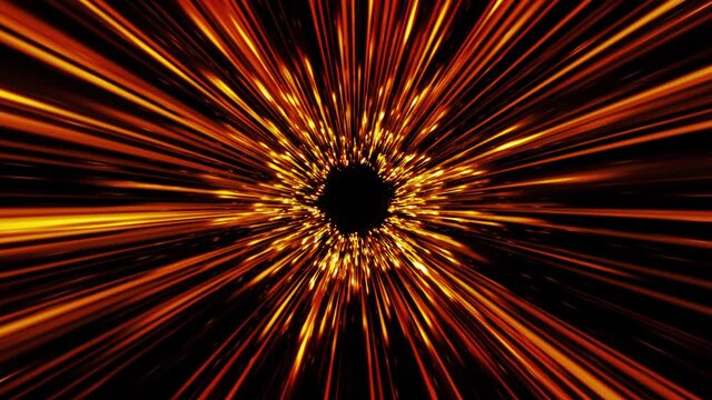 Abstract Slow Motion Beautiful Fire Starburst Animation/ 4k animation of an abstract starburst firework background with slow motion effect