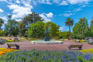 Albert park in Auckland, New Zealand