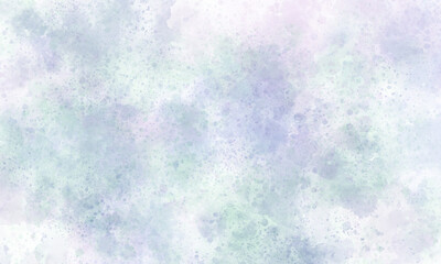 Abstract watercolor splatter texture on white