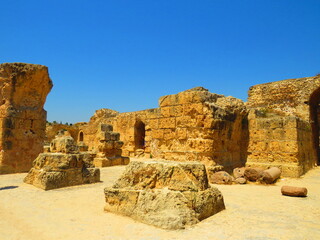 ruins of the ancient city of petra jordan