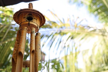 Bamboo wind chime 