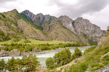 Fototapeta na wymiar Altay mountains