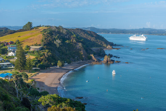 Tapeka point beach near Russell, New Zealand