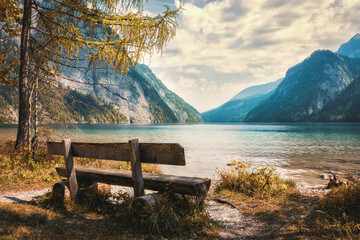 Bank am Königssee