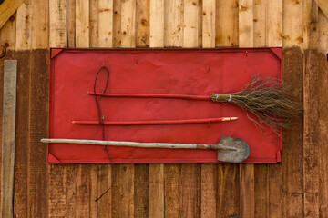 Fireboard in a rural outback