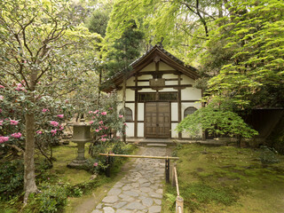 Templo Honen-in, en Kioto, Japón