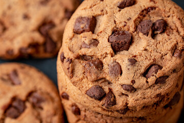 famous double chocolate cookies
