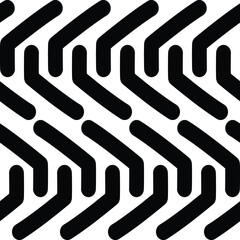 tractor skid mark seamless pattern, vector illustration