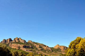 Fototapeta na wymiar View of the Verdon canyon