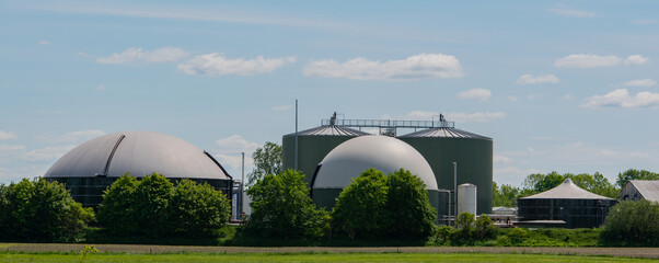 Biogasanlage zur Stromerzeugung und Energiegewinnung 