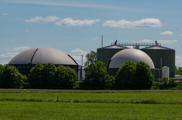 Biogasanlage zur Stromerzeugung und Energiegewinnung 
