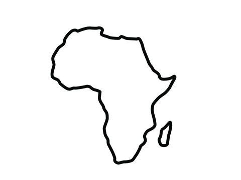 Africa Map Outline Images – Browse 63,936 Stock Photos, Vectors, And Video  | Adobe Stock