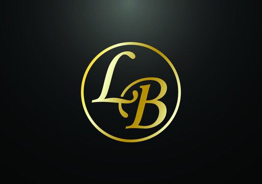 Initial Monogram Letter LB Logo Design Vector Template. L B Letter Logo Design 