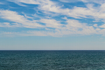 Simple seascape, travel photo