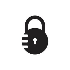 padlock logo icon