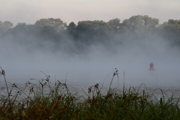 fog over the river