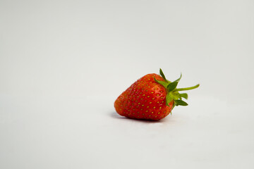 strawberry on a white background