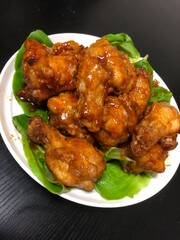 fried chicken wings