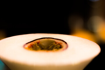 Passion fruit cocktail