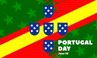 Portugal Day, (Portuguese: Dia de Portugal), is the National Day of Portugal celebrated on 10 June. Public holiday in Portugal. Celebrated by Portuguese people throughout the world. 