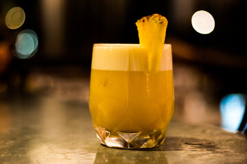 Pineapple cocktail