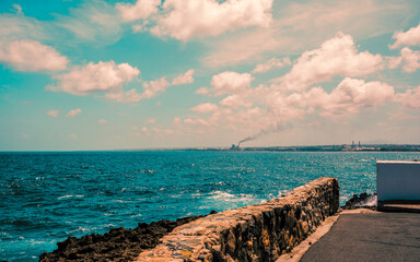 Obraz premium pier at the sea