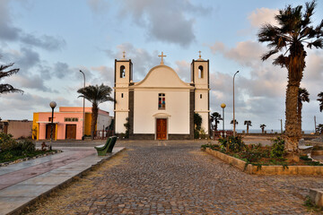 Ponta do Sol church, Santo Antao Island, Cape Verde