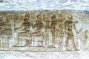 Abu Simbel temple, UNESCO World Heritage site, Aswan, Egypt.
