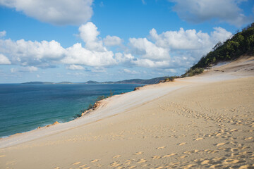 Fraser Island, world Heritage Site, Fraser Island, is the largest sand island in the world just off the Southeastern coast of Queensland, Australia