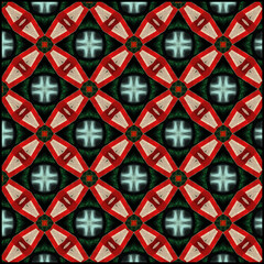 red and black seamless pattern