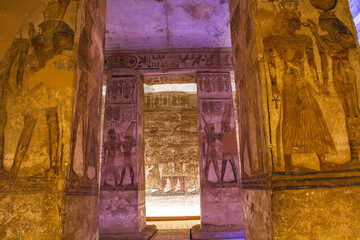 Abu Simbel temple, UNESCO World Heritage site, Aswan, Egypt.