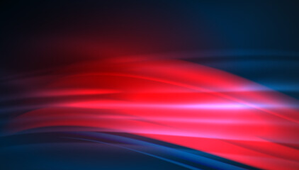 Creative fluid wave lines abstract background. Trendy abstract layout template for business or technology presentation, internet poster or web brochure cover, wallpaper