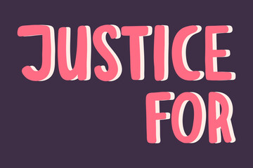 BLM. Black lives matter 2020 sticker set collection. Social media content post banner anti racism. 