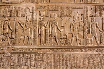 Ancient temple of Kom Ombo, Aswan, Egypt.
