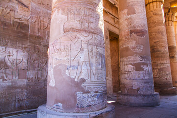 Ancient Karnak temple, UNESCO World Heritage site, Luxor, Egypt.