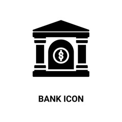 bank glyph Icon