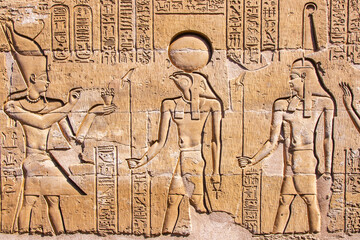 Plakat Ancient temple of Kom Ombo, Aswan, Egypt.
