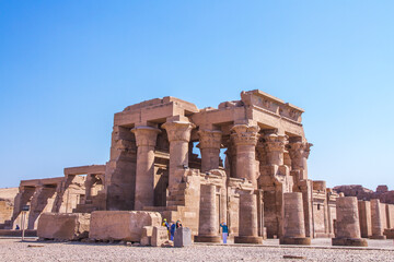 Ancient temple of Kom Ombo, Aswan, Egypt.